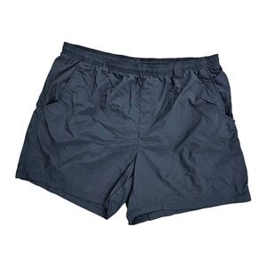 Columbia PFG Mens XL Black Performance Fishing Gear Shorts XM4459 Utility